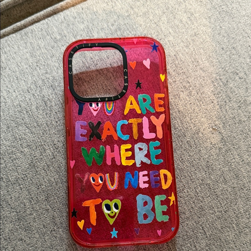 Colorful Inspirational Phone Case iPhone 14 Pro